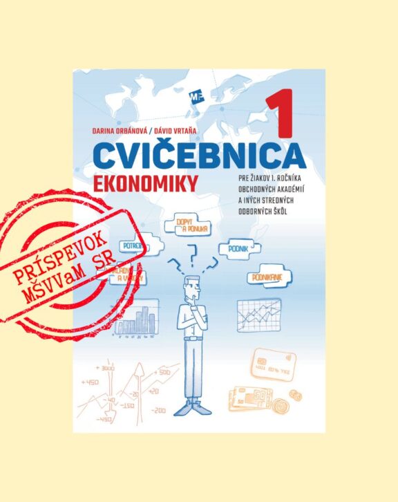 PRÍSPEVOK MŠVVaM Cvičebnica slúži na praktické preverenie vedomostí z predmetu ekonomika (resp. podniková ekonomika). Obsah kapitol bol vytvorený v súlade s teoretickým vzdelávaním. Cvičebnica ponúka viac ako 100 úloh rôzneho zamerania (prípadové štúdie, diskusné úlohy, QR kódy, problémové úlohy, overenie správnosti výrokov a i.). Sú vytvorené zaujímavou a interaktívnou formou, s možnosťou využitia internetu pri niektorých z nich. Vybrané úlohy umožňujú žiakom doplniť si vlastné poznámky, ktoré im môžu pomôcť byť úspešnejšími na maturitnej skúške. Dodanie: do 7 pracovných dní