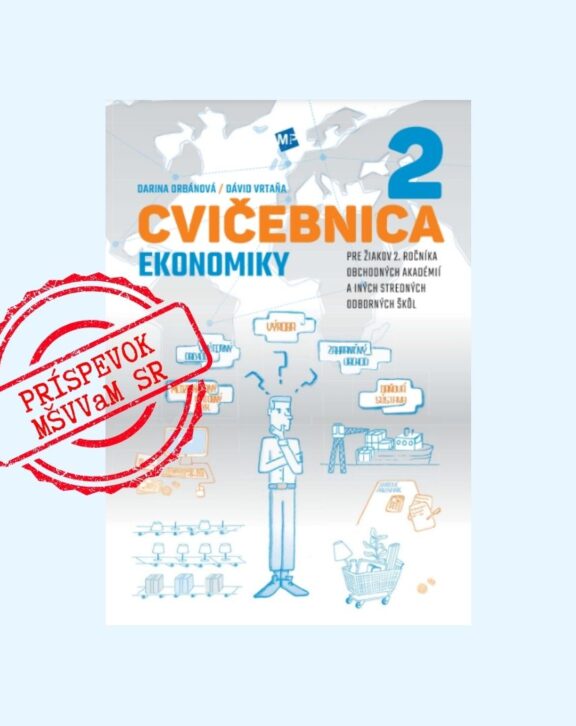 Cvičebnica slúži na praktické preverenie vedomostí z predmetu ekonomika (resp. podniková ekonomika). Obsah kapitol bol vytvorený v súlade s teoretickým vzdelávaním. Cvičebnica ponúka viac ako 100 úloh rôzneho zamerania (prípadové štúdie, diskusné úlohy, QR kódy, problémové úlohy, overenie správnosti výrokov a i.). Sú vytvorené zaujímavou a interaktívnou formou, s možnosťou využitia internetu pri niektorých z nich. Vybrané úlohy umožňujú žiakom doplniť si vlastné poznámky, ktoré im môžu pomôcť byť úspešnejšími na maturitnej skúške. 2. aktualizované vydanie Dodanie: do 7 pracovných dní
