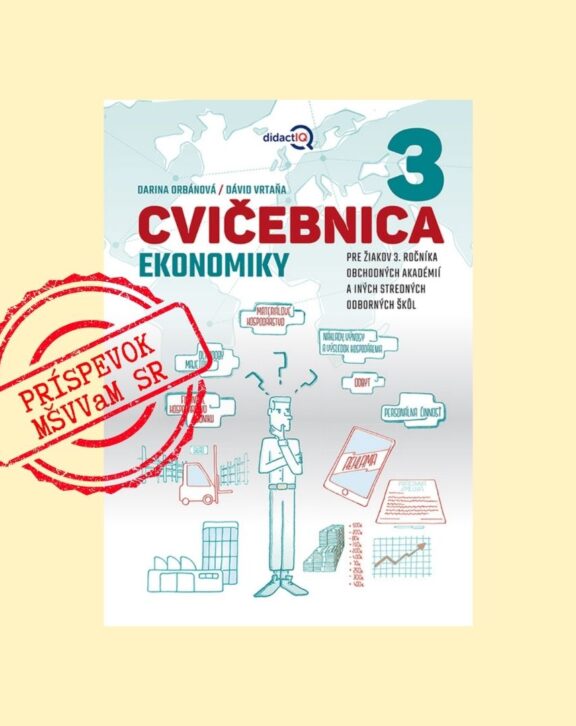 Cvičebnica slúži na praktické preverenie vedomostí z predmetu ekonomika (resp. podniková ekonomika). Obsah kapitol bol vytvorený v súlade s teoretickým vzdelávaním. Cvičebnica ponúka viac ako 100 úloh rôzneho zamerania (prípadové štúdie, diskusné úlohy, QR kódy, problémové úlohy, overenie správnosti výrokov a i.). Sú vytvorené zaujímavou a interaktívnou formou, s možnosťou využitia internetu pri niektorých z nich. Vybrané úlohy umožňujú žiakom doplniť si vlastné poznámky, ktoré im môžu pomôcť byť úspešnejšími na maturitnej skúške.